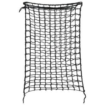 Hooinetten 2 st 75x50 cm rechthoekig polypropeen zwart 3