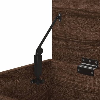 Schoenenbank 60x30x45 cm bewerkt hout bruin eikenkleur 9