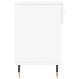 Schoenenbank 102x35x55 cm bewerkt hout wit 7