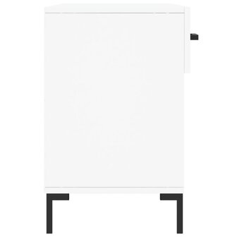Schoenenbank 102x35x55 cm bewerkt hout wit 7