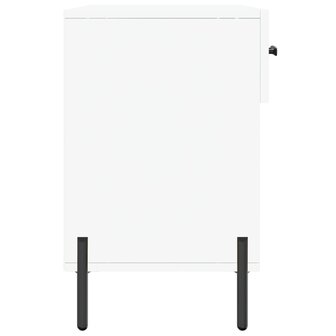 Schoenenbank 102x35x55 cm bewerkt hout wit 7