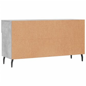 Schoenenbank 102x35x55 cm bewerkt hout betongrijs 8