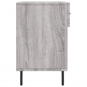 Schoenenbank 102x35x55 cm bewerkt hout grijs sonoma eikenkleur 7