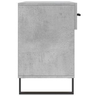 Schoenenbank 102x35x55 cm bewerkt hout betongrijs 7