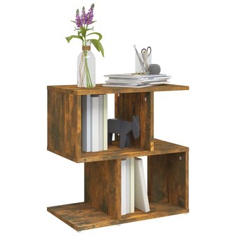 Nachtkastje 50x30x51,5 cm bewerkt hout gerookt eikenkleurig 4