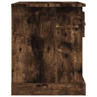 Nachtkastje 39x39x47,5 cm bewerkt hout gerookt eiken 8