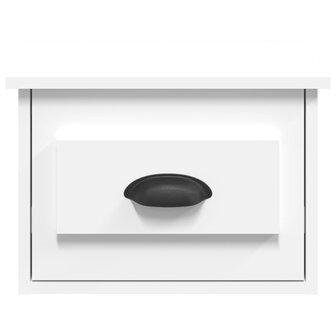 Nachtkastje wandgemonteerd 41,5x36x28 cm wit 6