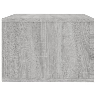 Nachtkastje wandgemonteerd 50x36x25 cm grijs sonoma eikenkleur 8