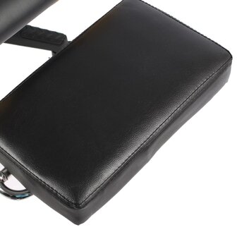 Gamestoel draaibaar met voetensteun PVC groen 8