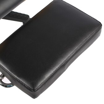 Gamestoel draaibaar met voetensteun PVC goudkleurig 8