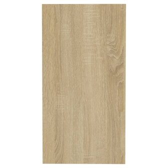 Bijzettafel 50x26x50 cm bewerkt hout sonoma eikenkleurig 5