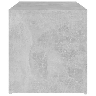 Bijzettafel 59x36x38 cm bewerkt hout betongrijs 5