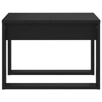 Bijzettafel 50x50x35 cm bewerkt hout zwart 6