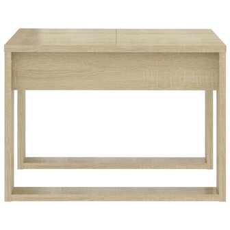 Bijzettafel 50x50x35 cm bewerkt hout sonoma eikenkleurig 6