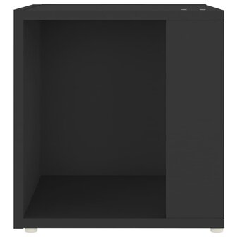 Bijzettafel 33x33x34,5 cm bewerkt hout zwart 6