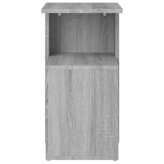 Bijzettafel 36x30x56 cm bewerkt hout grijs sonoma eikenkleurig 4