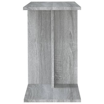 Bijzettafel 50x30x50 cm bewerkt hout grijs sonoma eikenkleurig 7