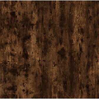 Bijzettafel 50x46x35 cm bewerkt hout gerookt eikenkleurig 9