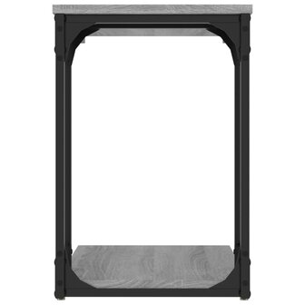 Bijzettafel 50x35x52 cm bewerkt hout grijs sonoma eikenkleur 6