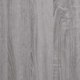 Bijzettafel 40x30x60 cm bewerkt hout grijs sonoma eikenkleurig 7