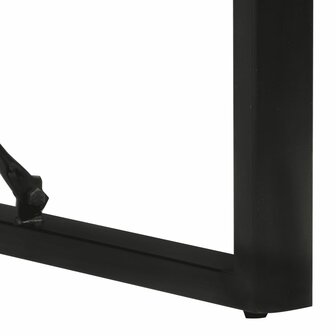 Eettafel 120x55x76 cm massief gerecycled hout 5