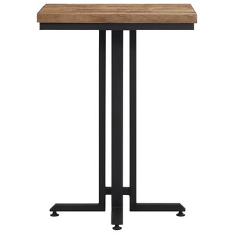 Eettafel 55x55x76 cm massief gerecycled teakhout 4