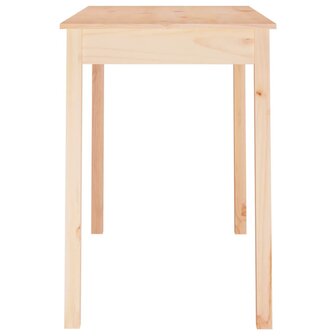 Eettafel 110x55x75 cm massief grenenhout 4