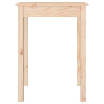 Eettafel 55x55x75 cm massief grenenhout 4