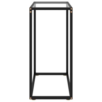 Wandtafel 60x35x75 cm gehard glas transparant 3