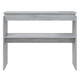 Wandtafel 102x30x80 cm bewerkt hout grijs sonoma eikenkleurig 3
