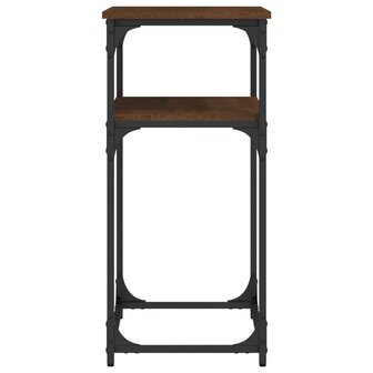 Wandtafel 75x35,5x75 cm bewerkt hout bruin eikenkleur 5