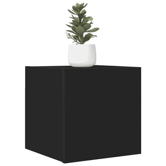 Tv-wandmeubel 30,5x30x30 cm zwart 1