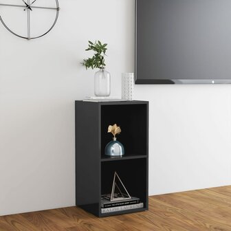 Tv-meubel 72x35x36,5 cm bewerkt hout hoogglans grijs 4