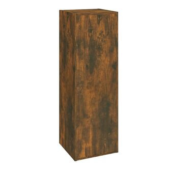 Tv-meubel 30,5x30x90 cm bewerkt hout gerookt eikenkleur 2