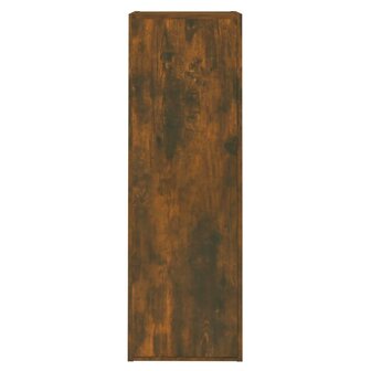Tv-meubel 30,5x30x90 cm bewerkt hout gerookt eikenkleur 3