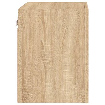 Tv-wandmeubel 40,5x30x40 cm bewerkt hout sonoma eikenkleurig 8
