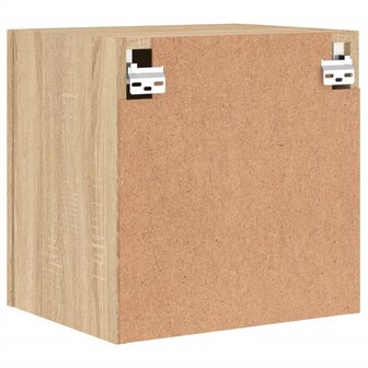 Tv-wandmeubel 40,5x30x40 cm bewerkt hout sonoma eikenkleurig 9