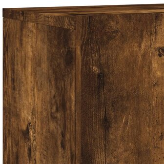 Tv-meubel wandgemonteerd 60x30x41 cm gerookt eikenkleurig 9