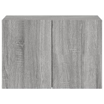 Tv-meubel wandgemonteerd 60x30x41 cm grijs sonoma eikenkleurig 6