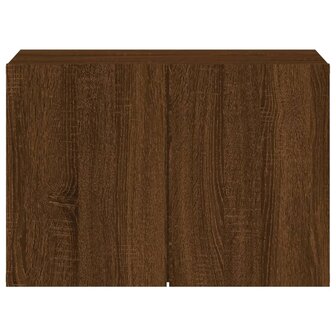 Tv-meubel wandgemonteerd 60x30x41 cm bruin eikenkleur 6