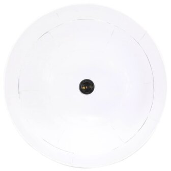 Hanglamp industrieel vintage rond 25 W E27 41 cm wit 7