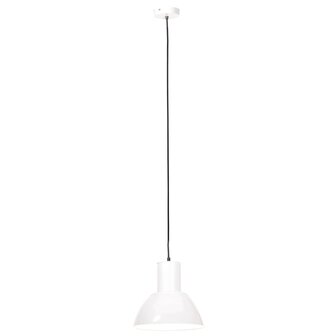 Hanglamp rond 25 W E27 28,5 cm wit 4