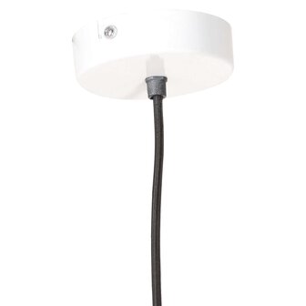 Hanglamp rond 25 W E27 28,5 cm wit 5