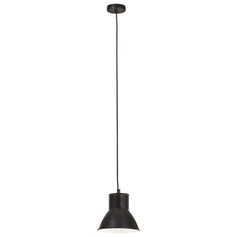 Hanglamp rond 25 W E27 17 cm zwart 3