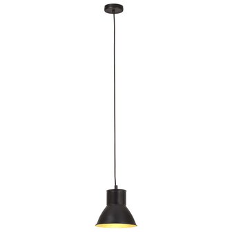 Hanglamp rond 25 W E27 17 cm zwart 4