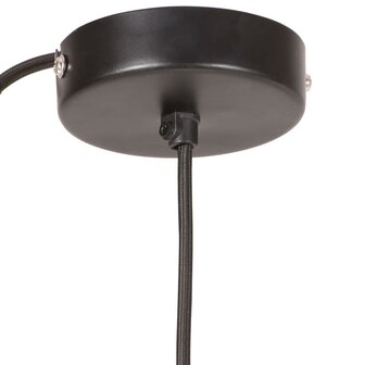 Hanglamp rond 25 W E27 17 cm zwart 5