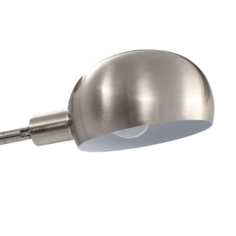 Lamp staand 5xE14 200 cm zilverkleurig  5