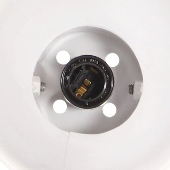 Wandlamp industrieel E27 65x25 cm wit 8