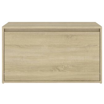 Halbank 80x40x45 cm bewerkt hout sonoma eikenkleurig 5