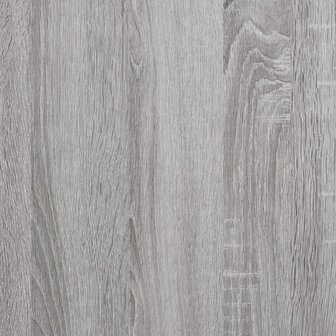 Opbergbankje 42x42x46 cm bewerkt hout grijs sonoma eikenkleurig 8